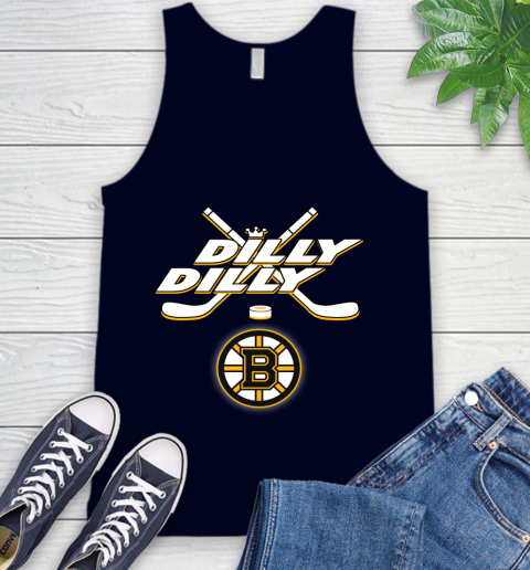 NHL Boston Bruins Dilly Dilly Hockey Sports Tank Top 3