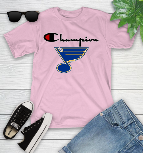 NHL Hockey St.Louis Blues Champion Shirt Youth T-Shirt 7
