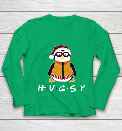 Funny Tee Hugsy Penguin For Friends Christmas Unagi Lobster Youth Long Sleeve 4