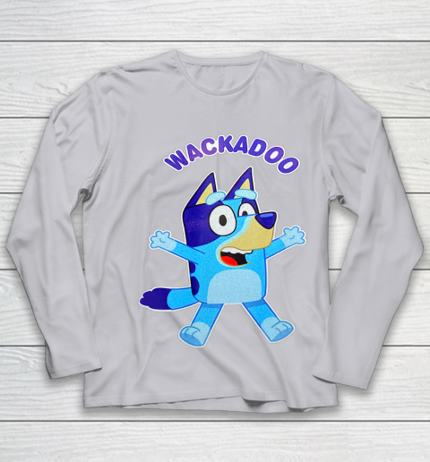 Wackadoo Blueys Love Fathers Day Gift Youth Long Sleeve 3