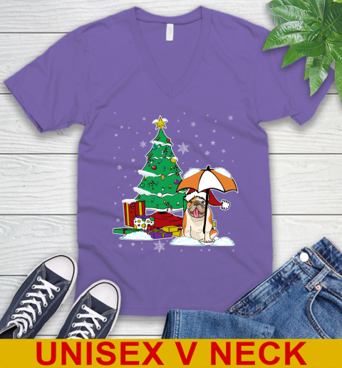 Bulldog Christmas Dog Lovers Shirts 54