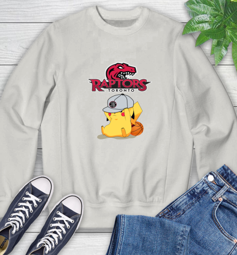 NBA Pikachu Basketball Sports Toronto Raptors Sweatshirt 12