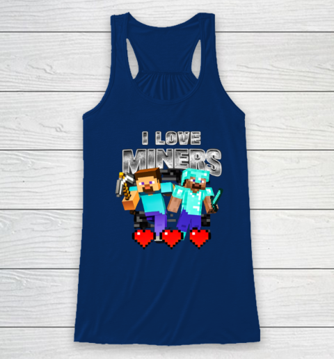 I Love Miners Racerback Tank 4