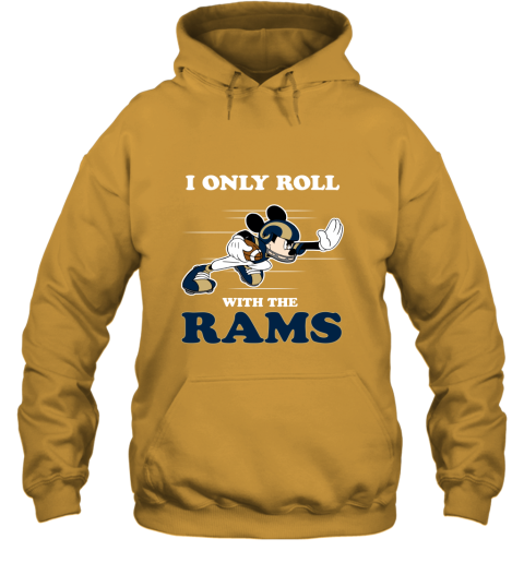 Gildan Los Angeles Rams Pullover Hoodie Red M