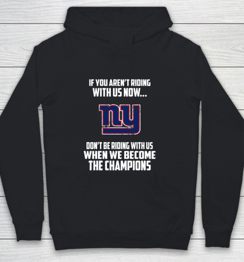 NFL New York Giants Football We Become The Champions Youth Hoodie