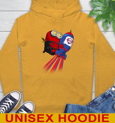 MLB Baseball Philadelphia Phillies Deadpool Minion Marvel Shirt Hoodie 2
