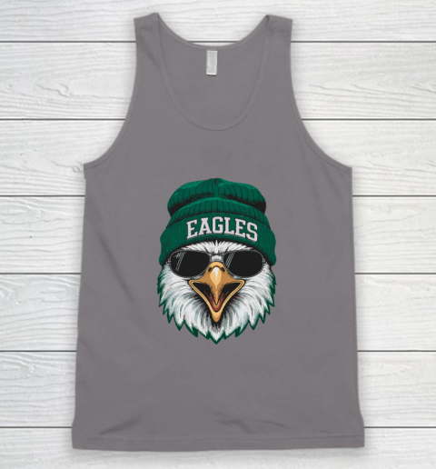 Cool Face Eagles With Sunglasses Vintage Funny Tank Top 5