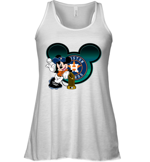 MLB Houston Astros The Commissioner's Trophy Mickey Mouse Disney Baseball T  Shirt - Rookbrand