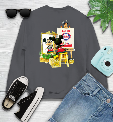 MLB Baseball Philadelphia Phillies Mickey Drawing Shirt 30