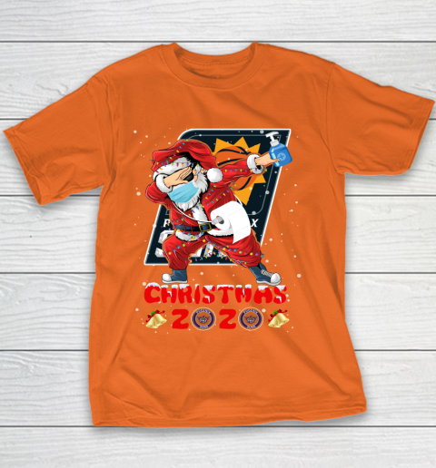 Phoenix Suns Funny Santa Claus Dabbing Christmas 2020 NBA Youth T-Shirt 4