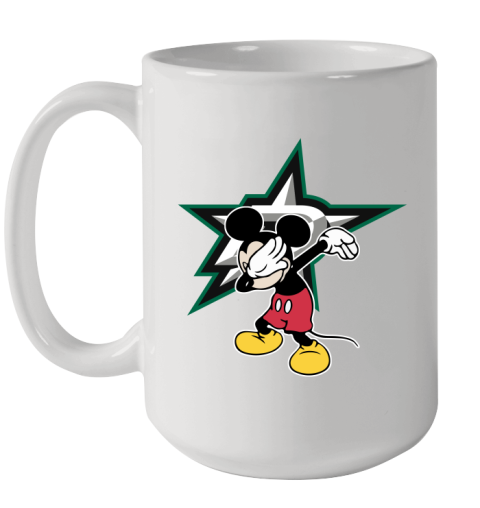 Dallas Stars NHL Hockey Dabbing Mickey Disney Sports Ceramic Mug 15oz