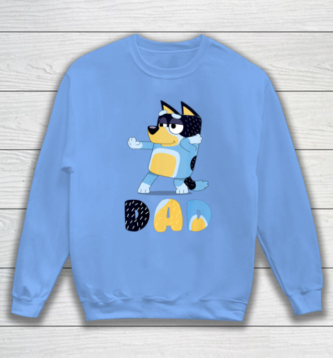 Bluey Dad for Daddy's on Father's Day Bandit Funny Gift Sweatshirt 8