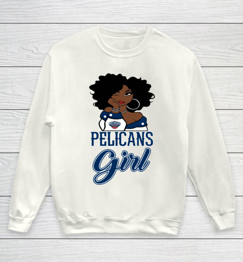 New Orleans Pelicans Girl NBA Youth Sweatshirt 2