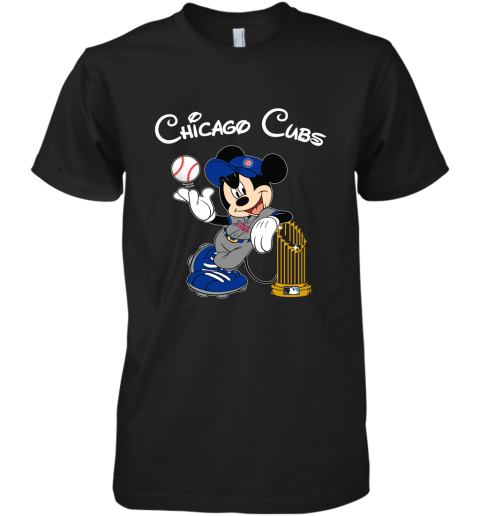 Chicago Cubs Mickey Taking The Trophy MLB 2019 Premium Men's T-Shirt