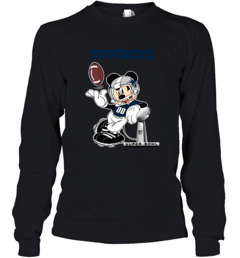 NFL Dallas Cowboys Mickey Mouse Disney Football T Shirt Youth