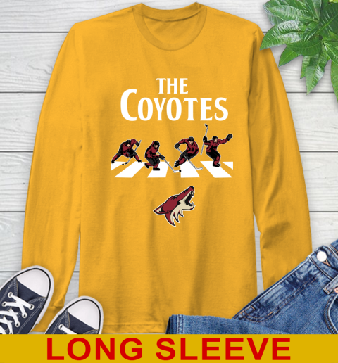 NHL Hockey Arizona Coyotes The Beatles Rock Band Shirt Long Sleeve T-Shirt 2