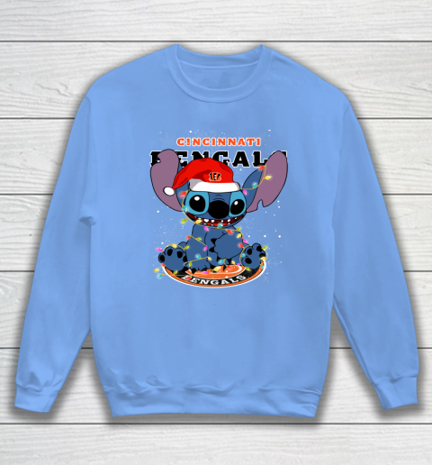 Cincinnati Bengals NFL Football noel stitch Christmas Sweatshirt 7