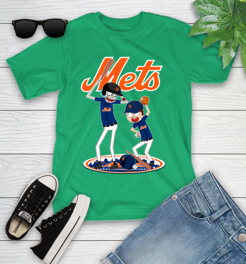 MLB New York Mets Rick And Morty Baseball 108
