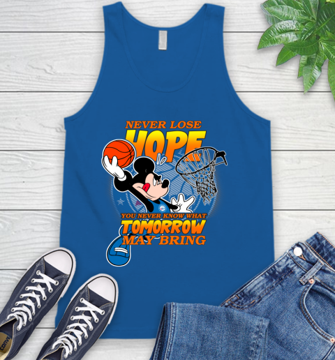 Philadelphia 76ers NBA Basketball Mickey Disney Never Lose Hope Tank Top 4