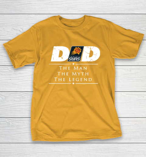 Phoenix Suns NBA Basketball Dad The Man The Myth The Legend T-Shirt 2