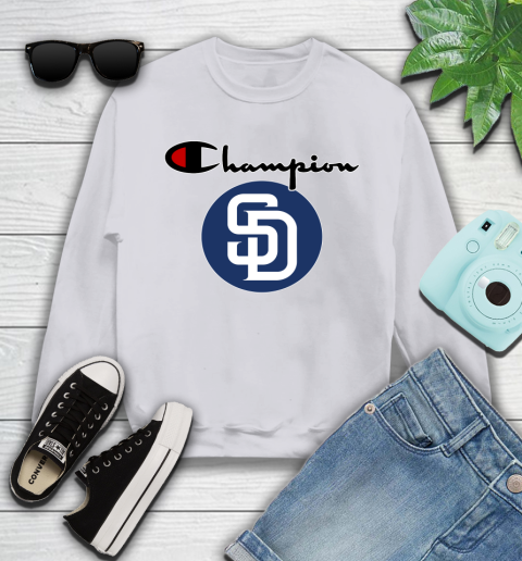 MLB Baseball San Diego Padres Champion Shirt Youth Sweatshirt 2