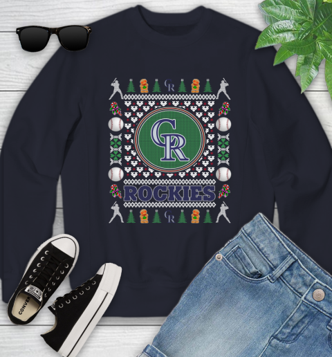 Colorado Rockies Merry Christmas MLB Baseball Loyal Fan Ugly Shirt 116