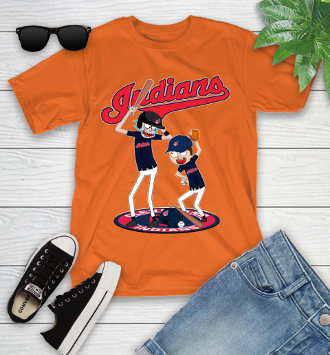 MLB Cleveland Indians Rick And Morty Baseball 109