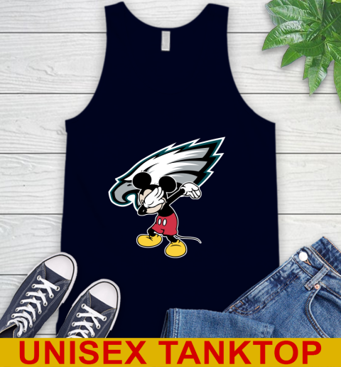 Philadelphia Eagles NFL Football Dabbing Mickey Disney Sports Tank Top 3