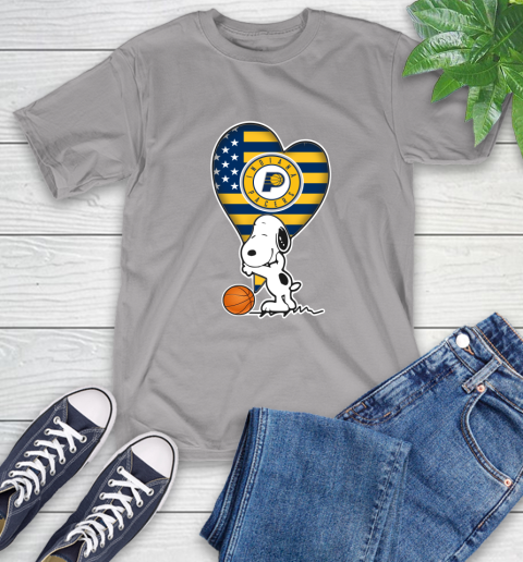 Indiana Pacers NBA Basketball The Peanuts Movie Adorable Snoopy T-Shirt 6