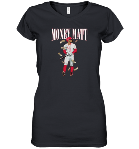 Money Matt McLain Women's V-Neck T-Shirt