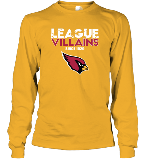 League Villains Since 1920 Arizona Cardinals Women's T-Shirt - Rookbrand