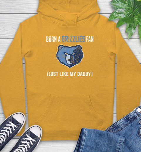 NBA Memphis Grizzlies Loyal Fan Just Like My Daddy Basketball Shirt Hoodie 2