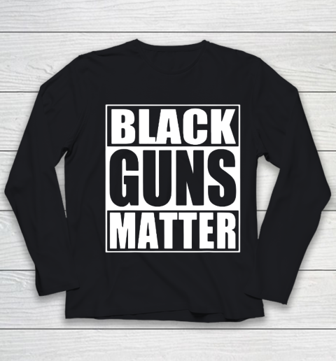 Black Guns Matter Youth Long Sleeve