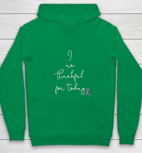 Womens Fighting Breast Cancer Product Gift Battling Through Chemo Youth Hoodie 4