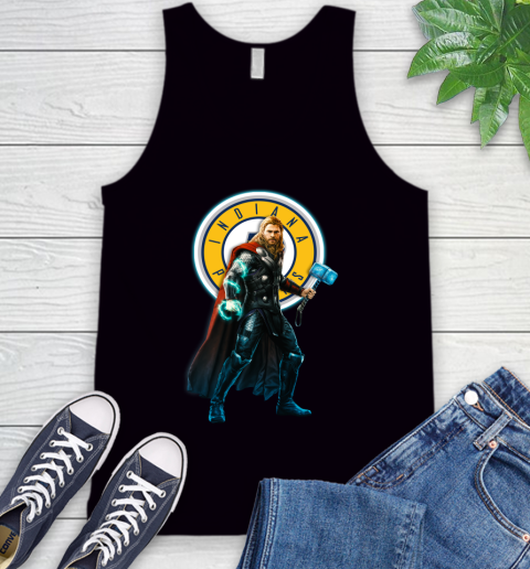 NBA Thor Avengers Endgame Basketball Indiana Pacers Tank Top 2