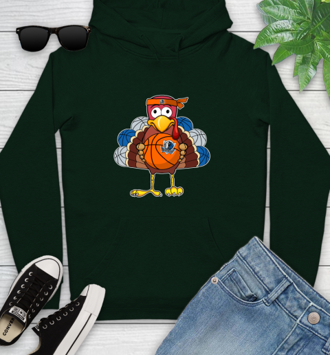 Dallas Mavericks Turkey thanksgiving day Youth Hoodie 13