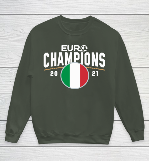 Italy Euro Champions 2020 2021 Football Italia Youth Sweatshirt 8