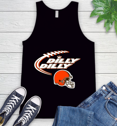 NFL Cleveland Browns Dilly Dilly Football Sports Tank Top 2