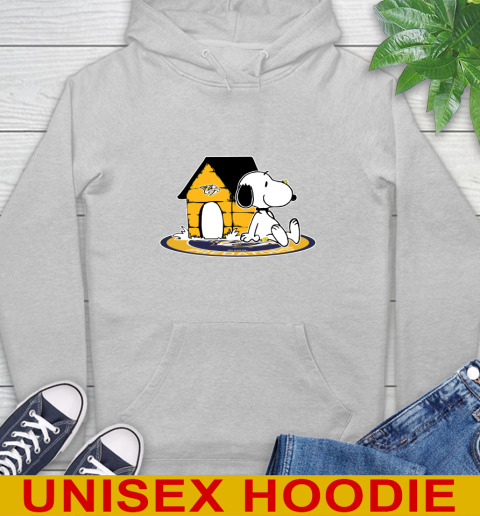NHL Hockey Nashville Predators Snoopy The Peanuts Movie Shirt Hoodie 6