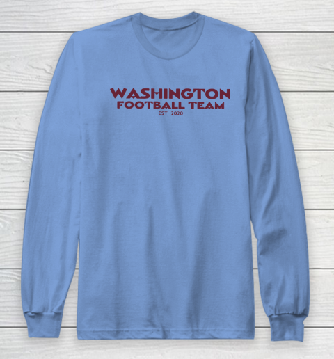 Washington Football Team Est 2020 Long Sleeve T-Shirt 8