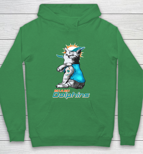 NFL Football My Cat Loves Miami Dolphins Hoodie 5
