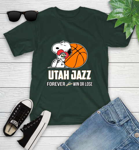 NBA The Peanuts Movie Snoopy Forever Win Or Lose Basketball Utah Jazz 107