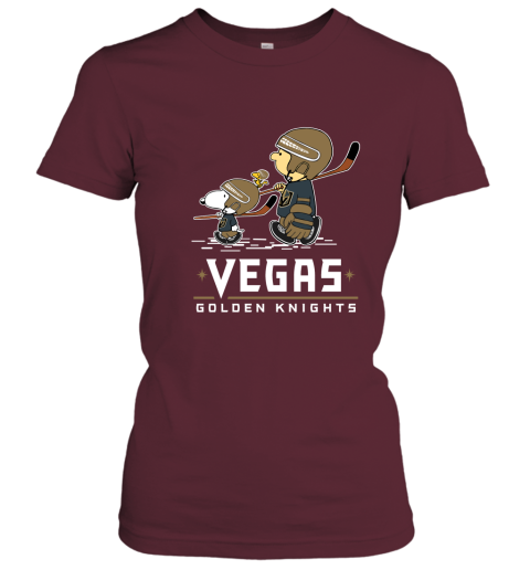 44z8 lets play vegas golden knights ice hockey snoopy nhl ladies t shirt 20 front maroon
