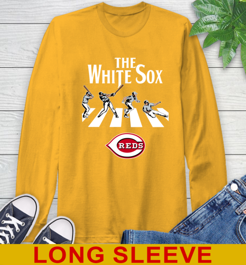 MLB Baseball Chicago White Sox The Beatles Rock Band Shirt Long Sleeve T-Shirt 2