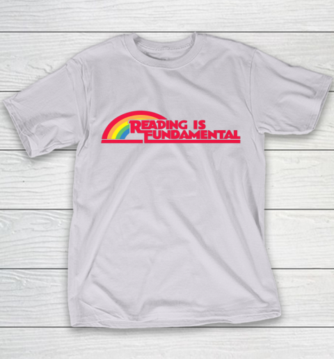 Reading Rainbow t shirt Reading is Fundamental Gay Rainbow Youth T-Shirt 2
