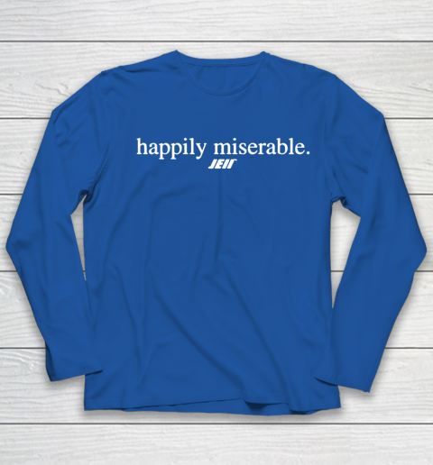 Happily Miserable Shirt Youth Long Sleeve 8 Happily Miserable Shirt Youth Long Sleeve - Image 8