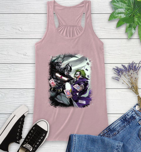 Los Angeles Angels MLB Baseball Batman Fighting Joker DC Comics Racerback Tank 11