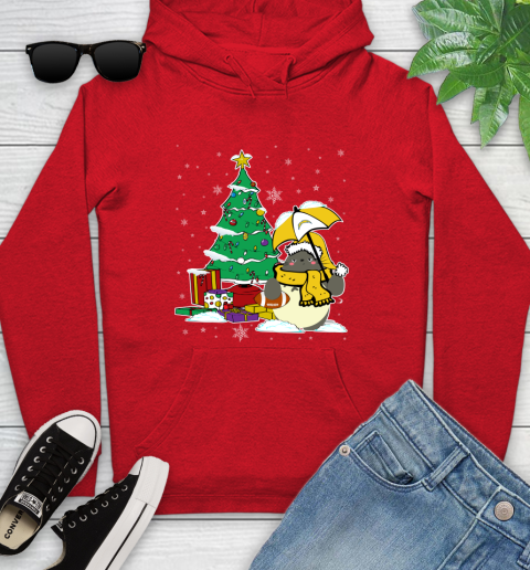 Los Angeles Chargers NFL Football Cute Tonari No Totoro Christmas Sports Youth Hoodie 12