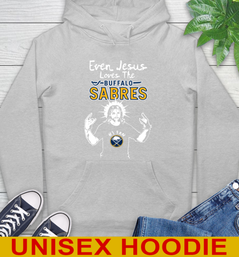 Buffalo Sabres NHL Hockey Even Jesus Loves The Sabres Shirt Hoodie 6