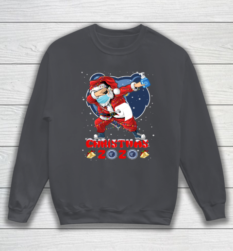 Memphis Grizzlies Funny Santa Claus Dabbing Christmas 2020 NBA Sweatshirt 4